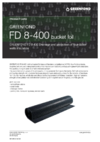 GF FD 8-400 bucket foil eng