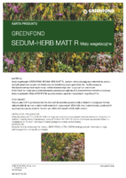 GF SEDUM-HERB MATT R